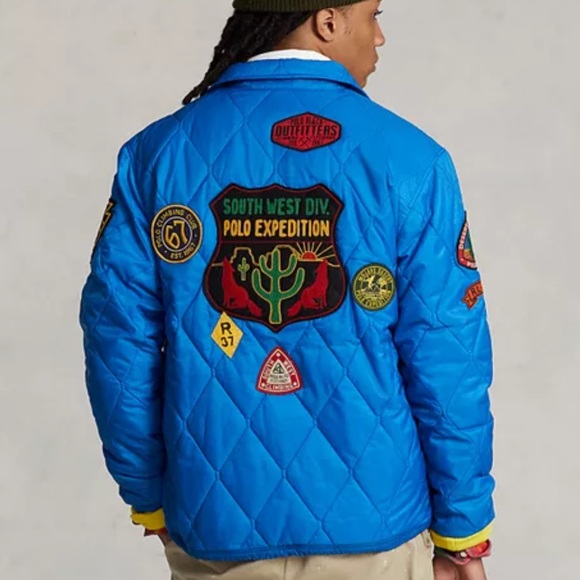 COPY - POLO Quilted Coach Jscket - Picture 2 of 2